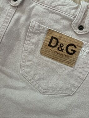 Dolce & Gabbana Pink Mini Skirt with D&G Patch